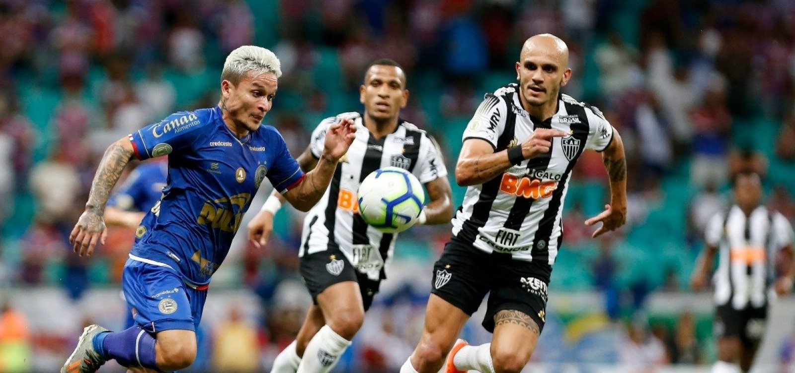 Bahia empata em 1 a 1 com o Atlético-MG e chega a nove jogos sem vencer
