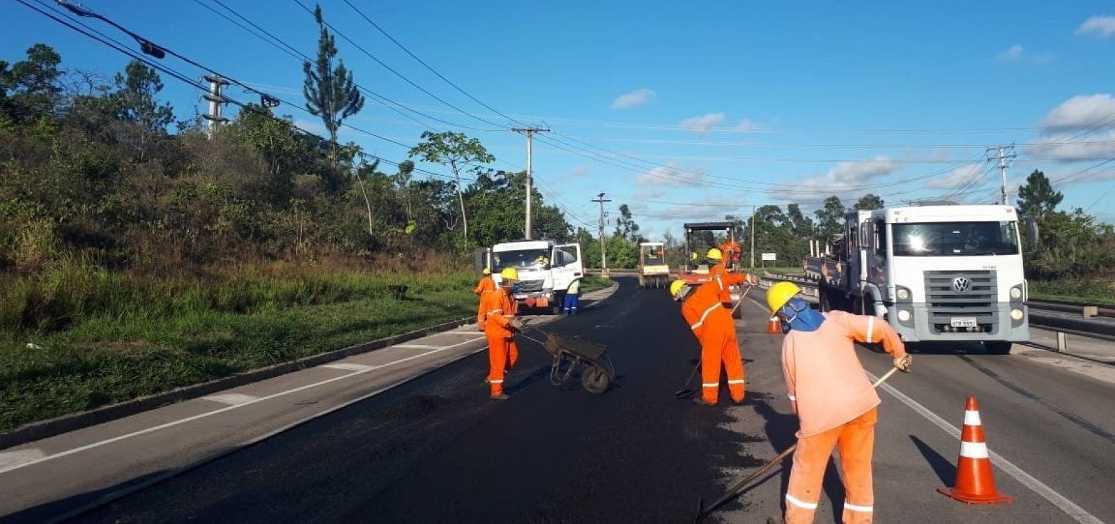 Intervenção na BA-526 modifica trânsito sentido Simões Filho