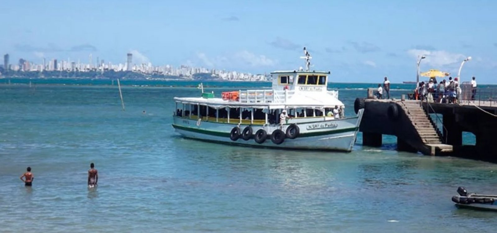 Travessia Salvador-Mar Grande é encerrada mais cedo devido à maré baixa