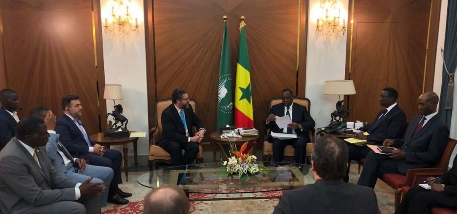 Governo convida presidente do Senegal a visitar o Brasil em 2020
