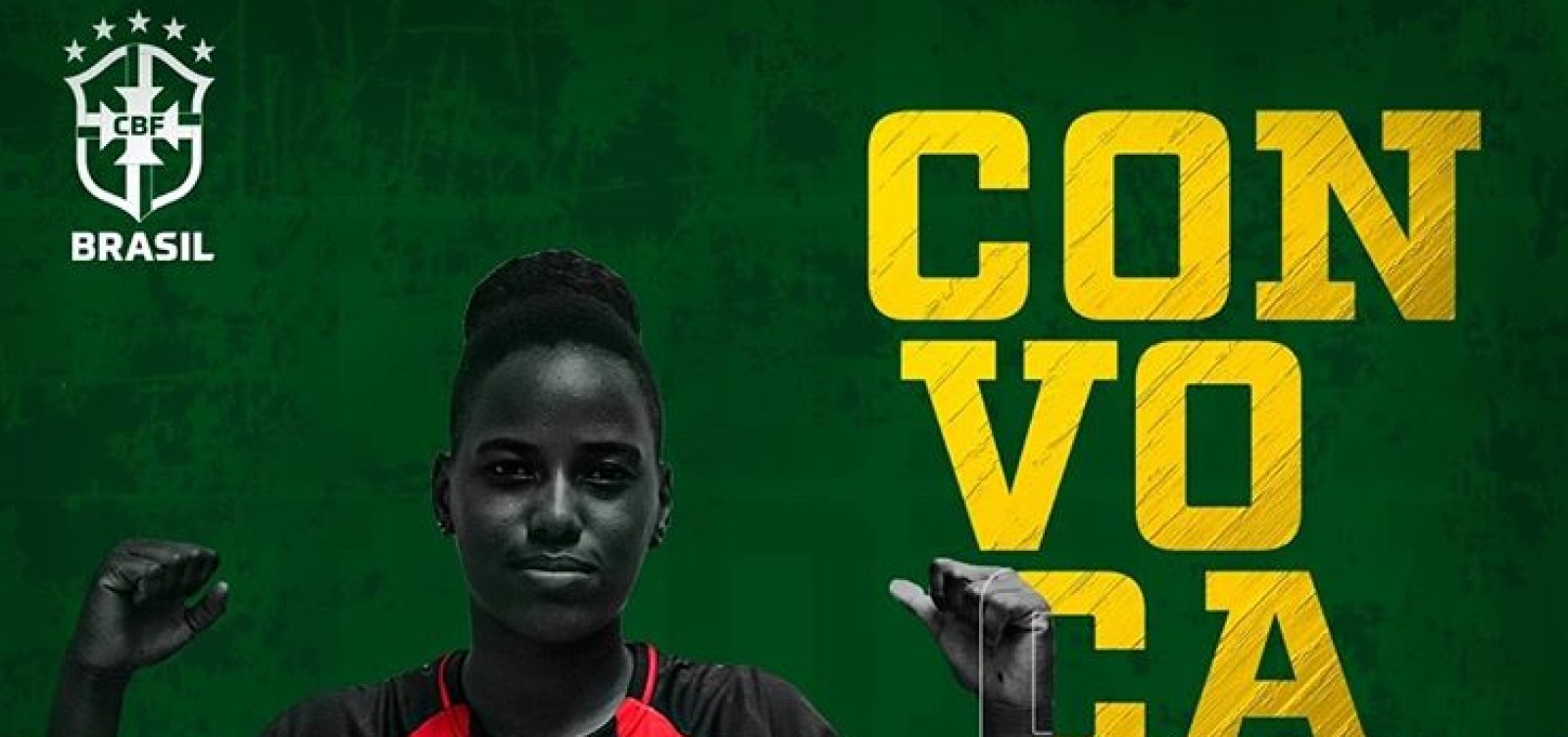Lateral do Vitória é convocada para seleção brasileira Sub-17