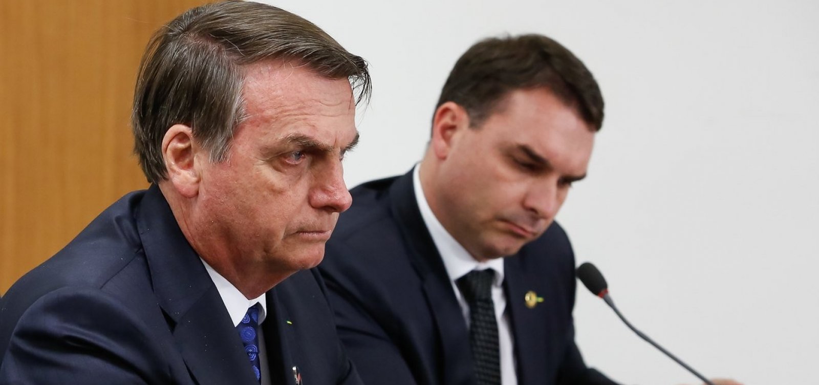 Após operação do MP do Rio, Flávio se reúne com Bolsonaro em Brasília