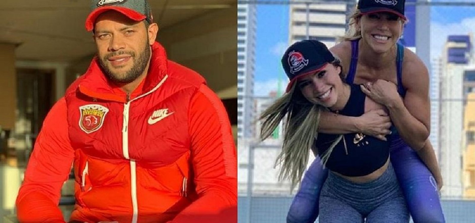Jogador Hulk está namorando com sobrinha de ex-esposa