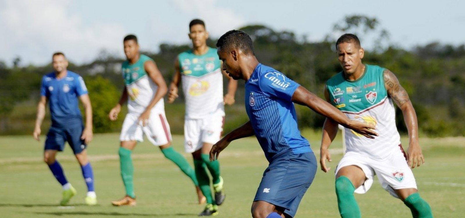 Em primeiro jogo-treino de 2020, time principal do Bahia perde por 1x0 para o Flu de Feira