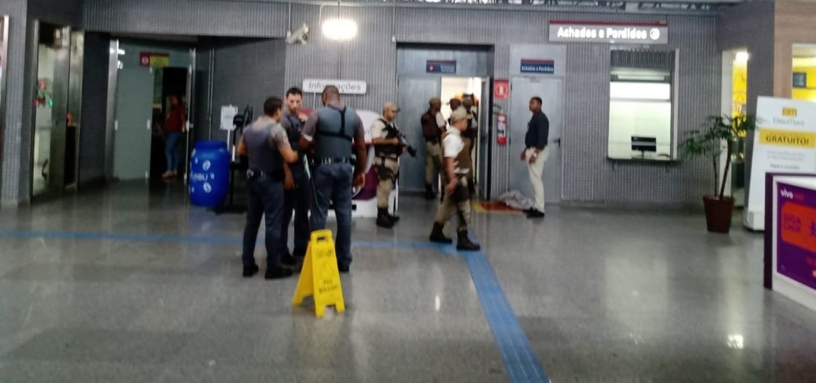 'Ele queria que atirasse nele', diz homem que foi feito de refém no metrô de Salvador