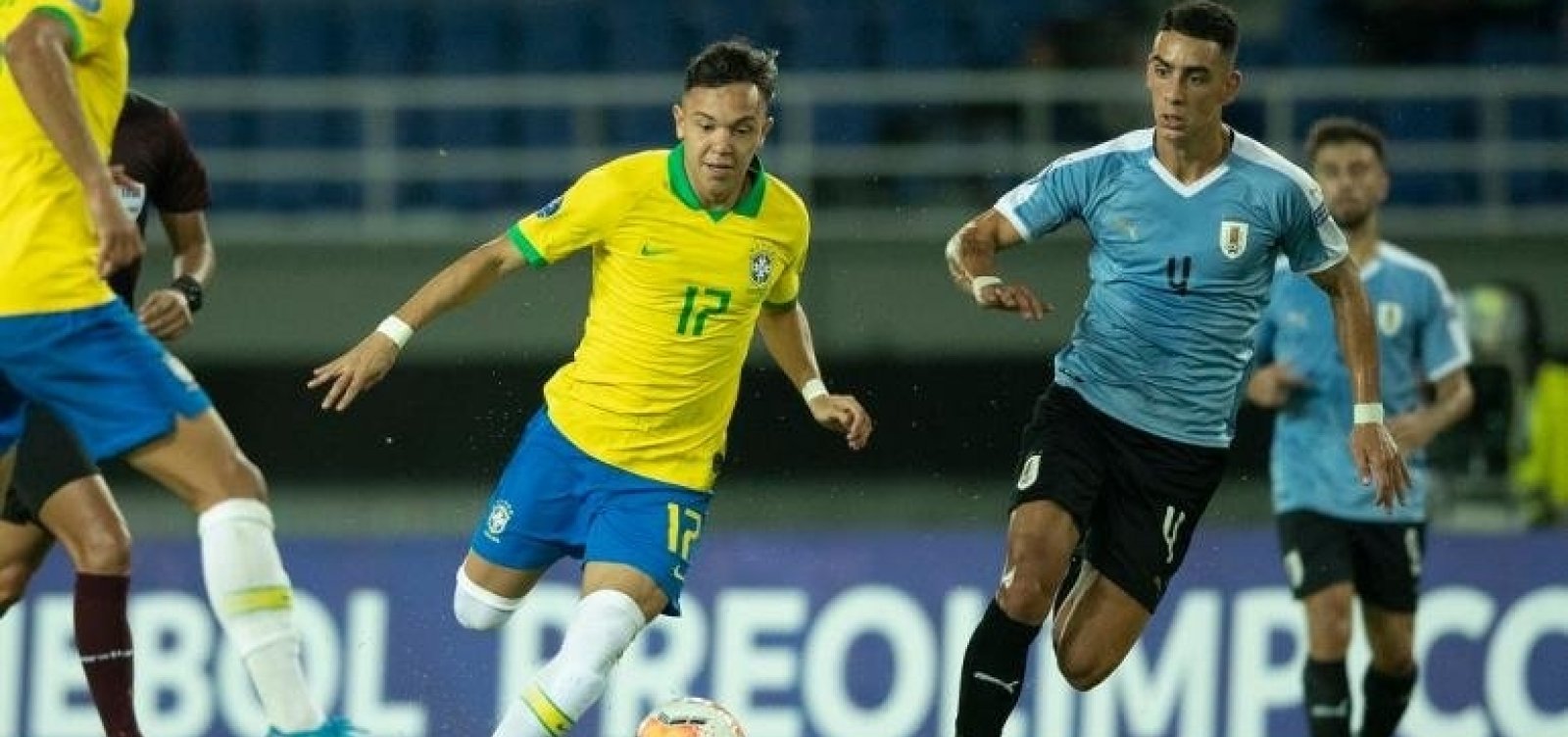 Pré-Olímpico: Brasil vence Uruguai por 3 a 1 e encaminha classificação para Tóquio-2020