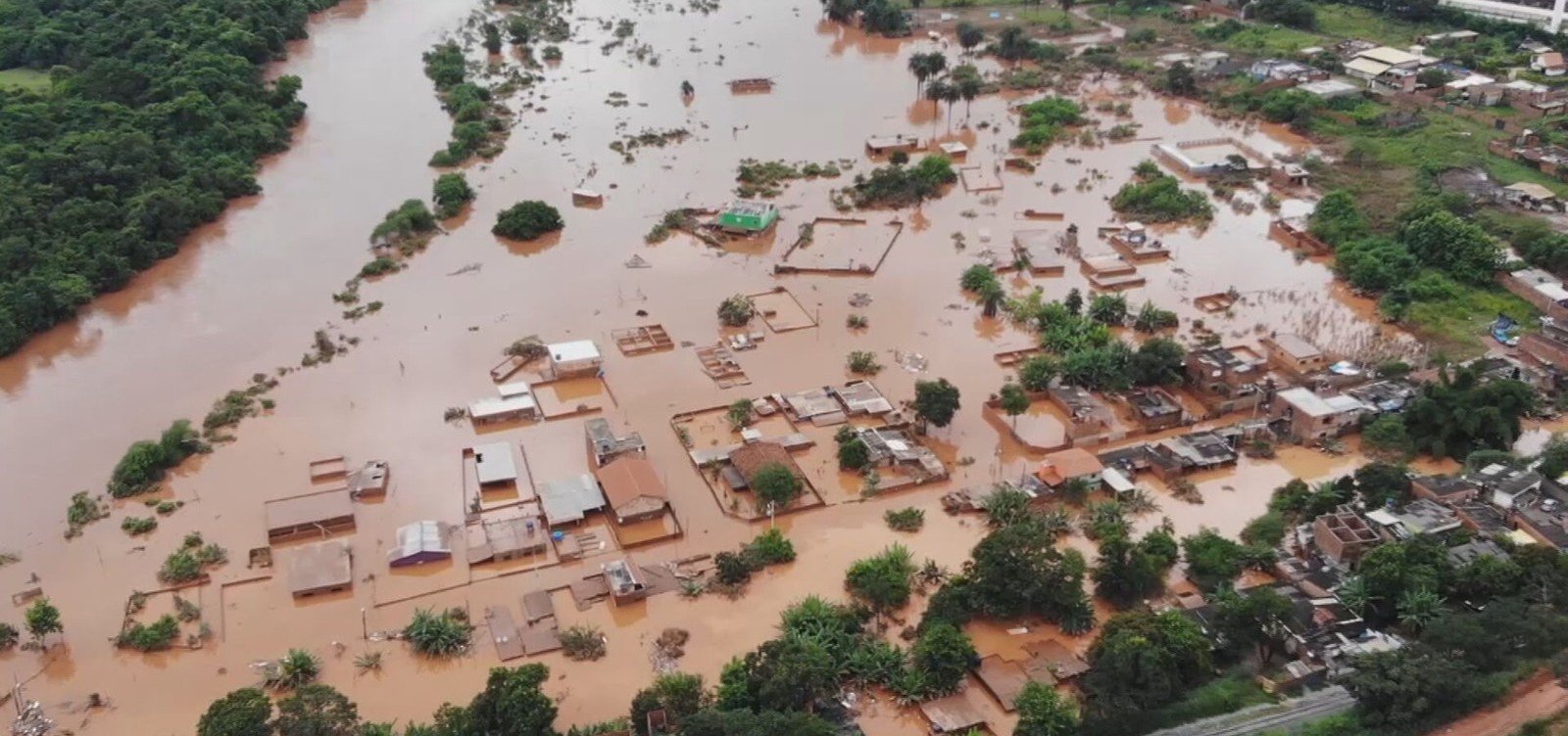 Mais de 100 cidades estão em situação de emergência devido às chuvas em Minas Gerais