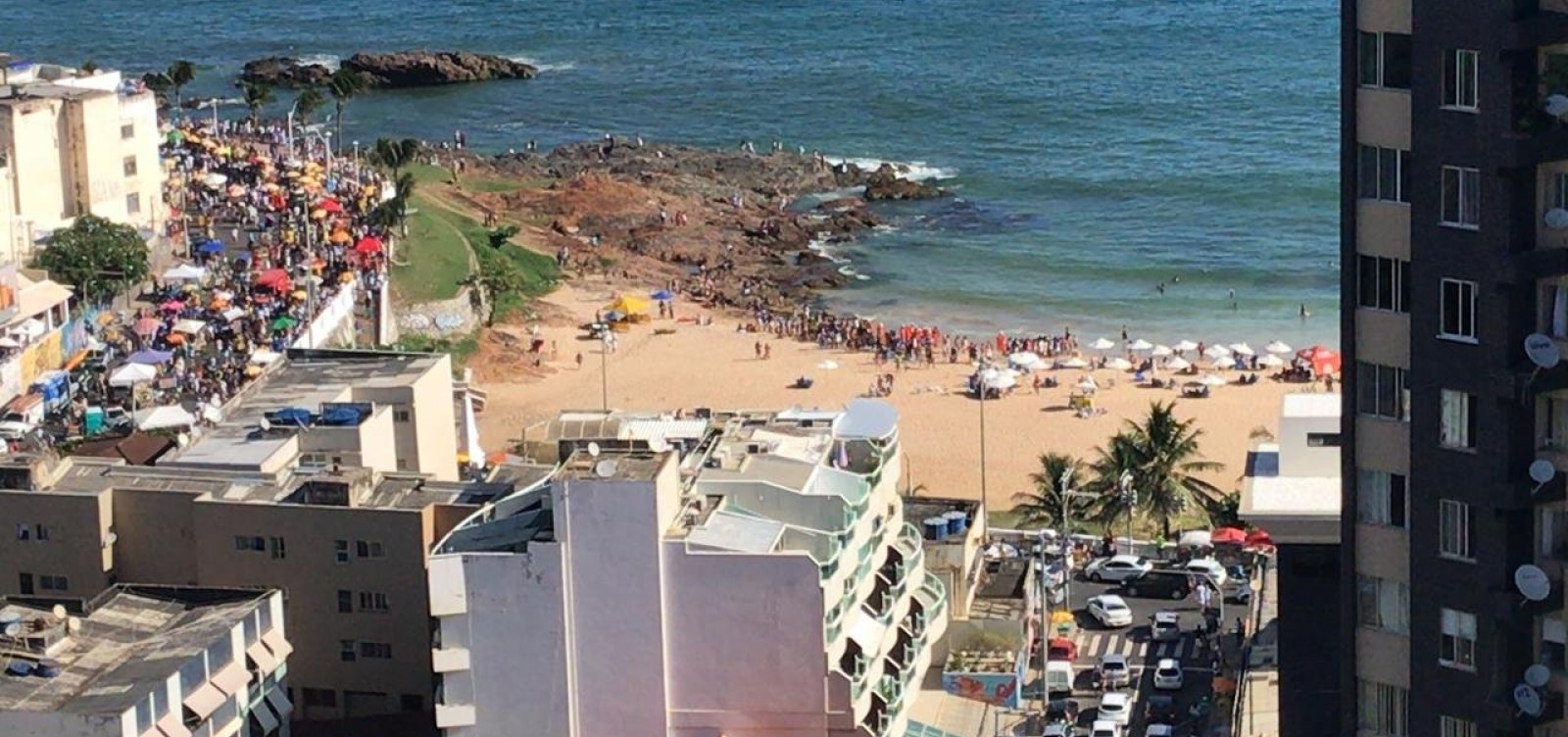 Quatro pessoas são baleadas durante Festa de Iemanjá no Rio Vermelho