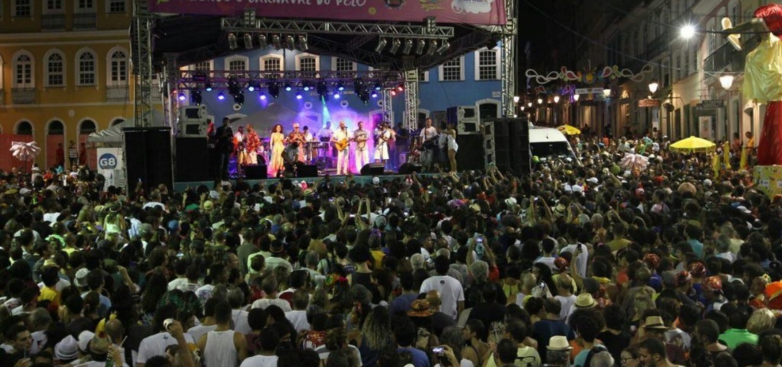 Carnaval: confira a programação de blocos e shows no Centro Histórico