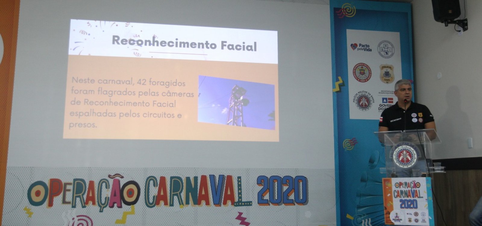 Reconhecimento Facial captura 42 foragidos no Carnaval de Salvador