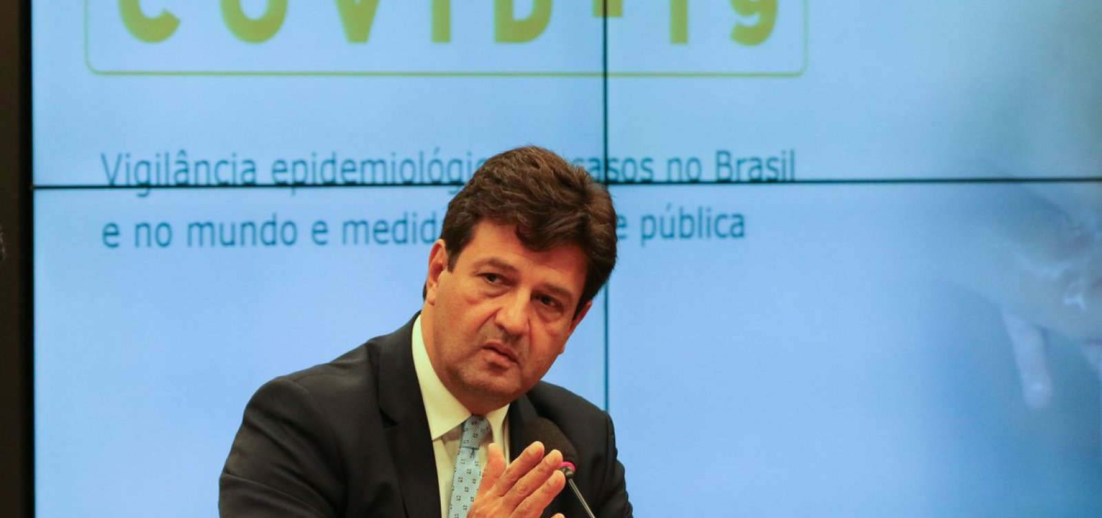 'Nós vamos continuar', diz Mandetta após reunião com Bolsonaro