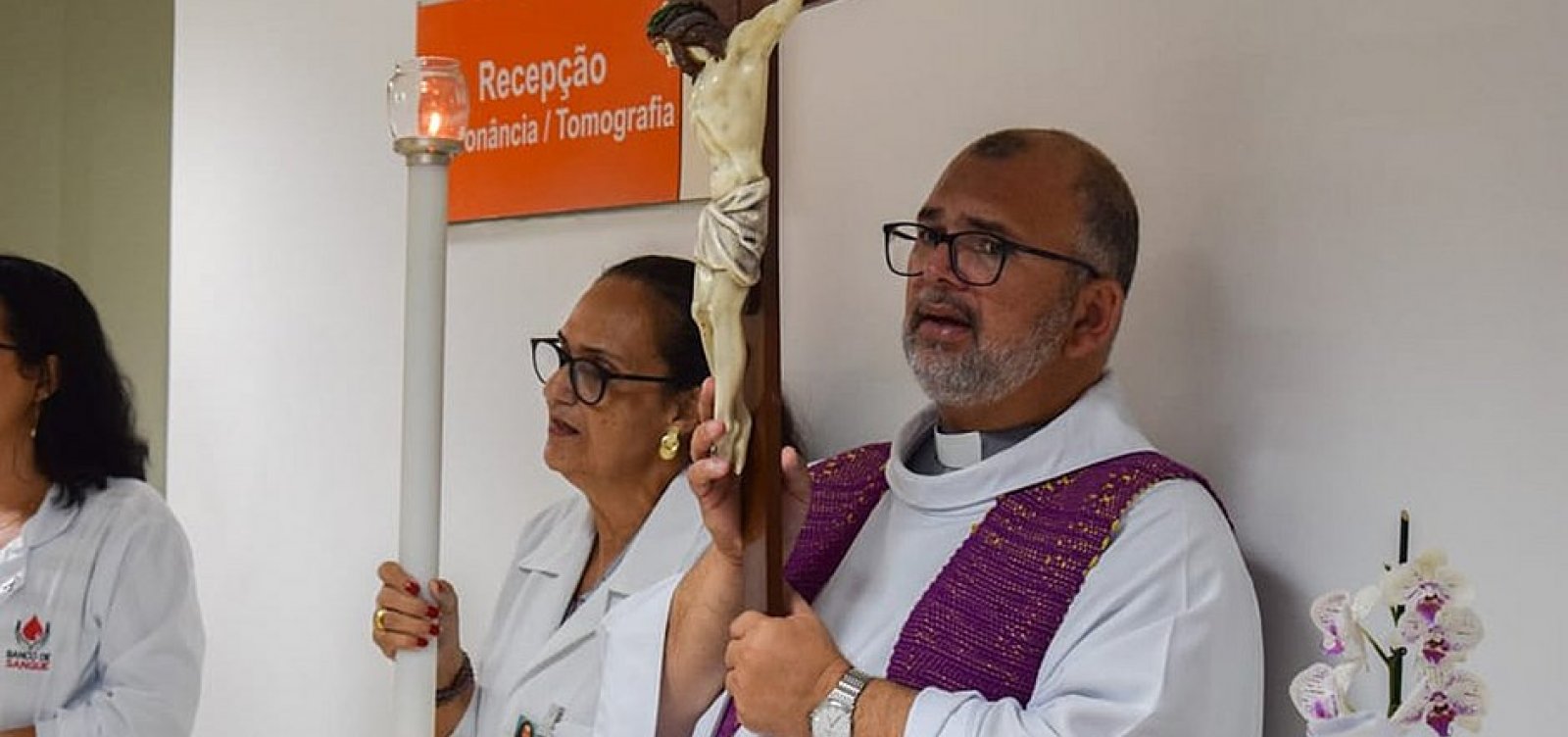 Capelão do Hospital São Rafael testa positivo para Covid-19
