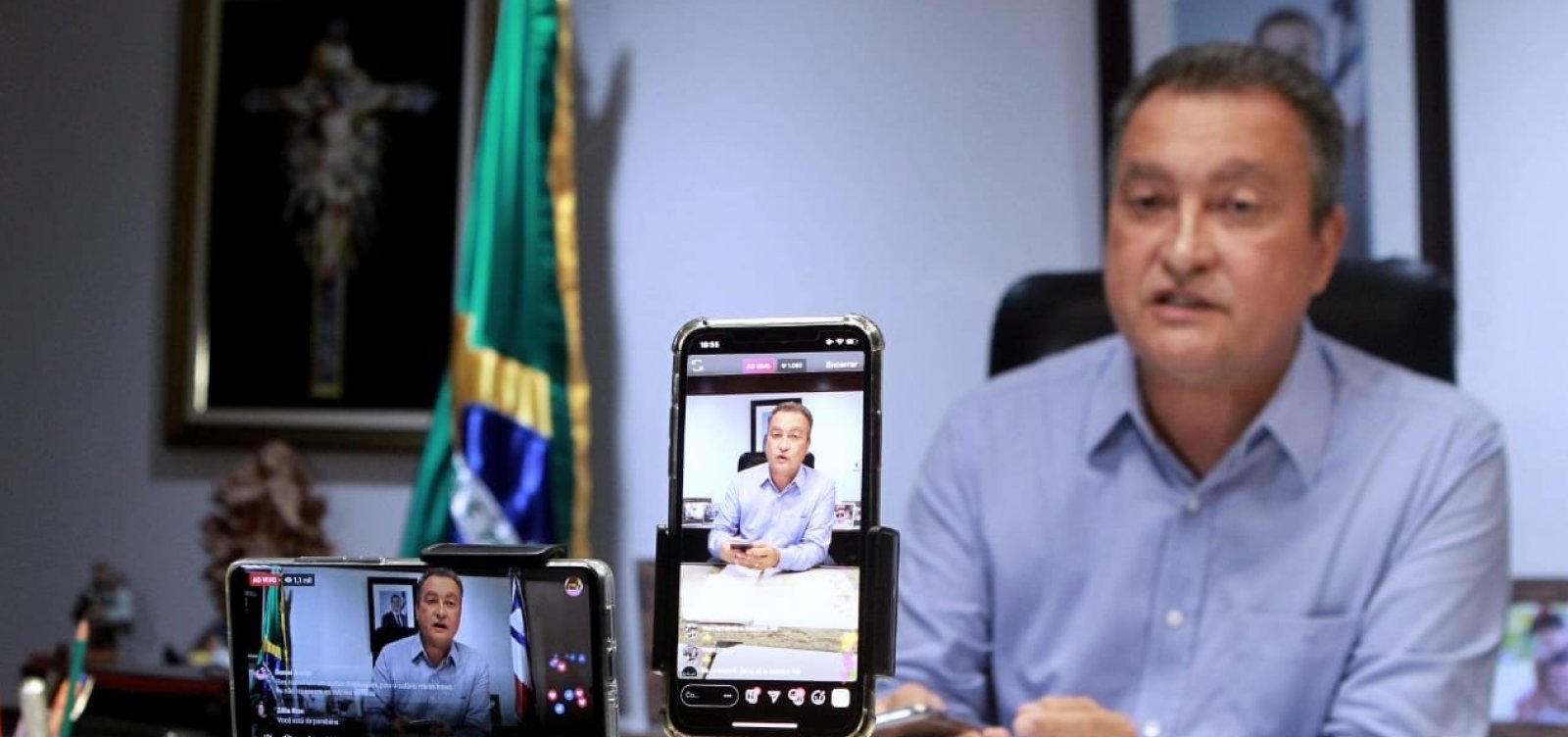 'Não tenho medo de miliciano, não tenho medo de bandido', afirma Rui Costa