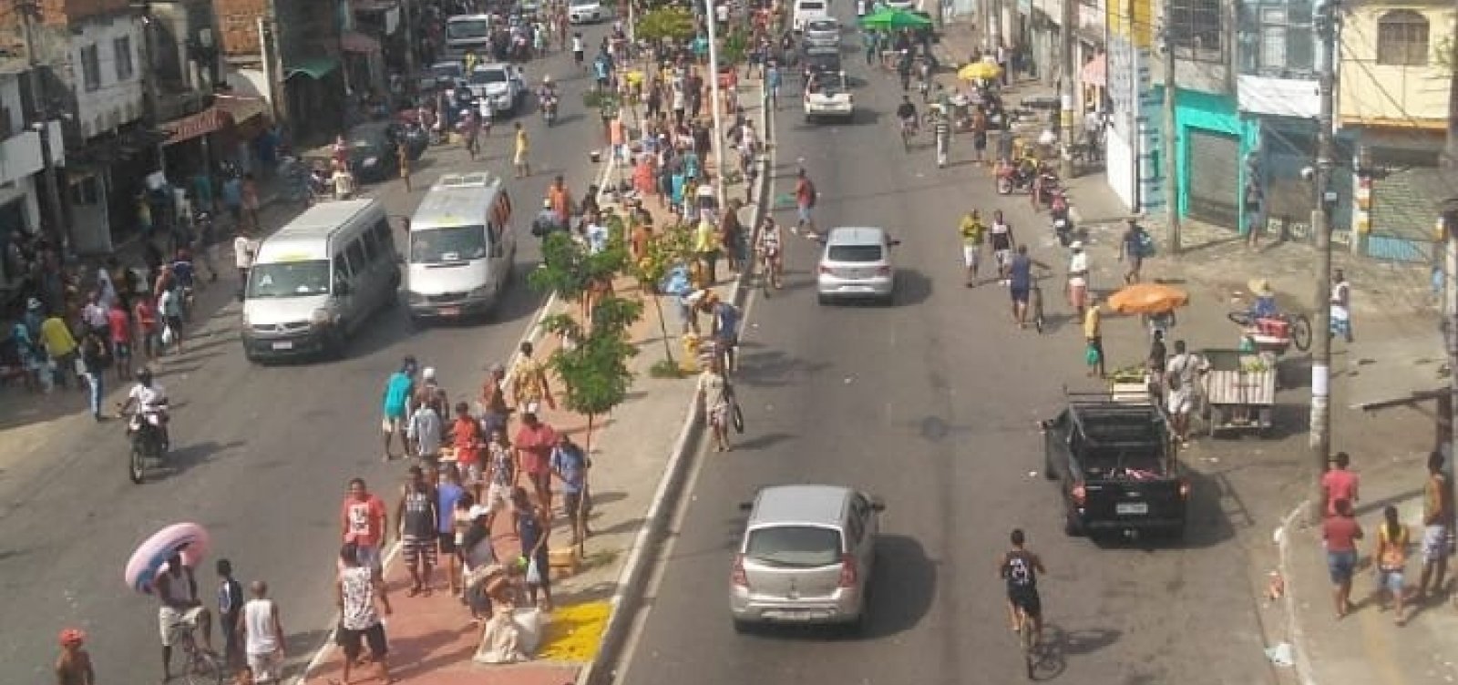 Feira do Rolo é fechada novamente por descumprimento de medidas contra coronavírus