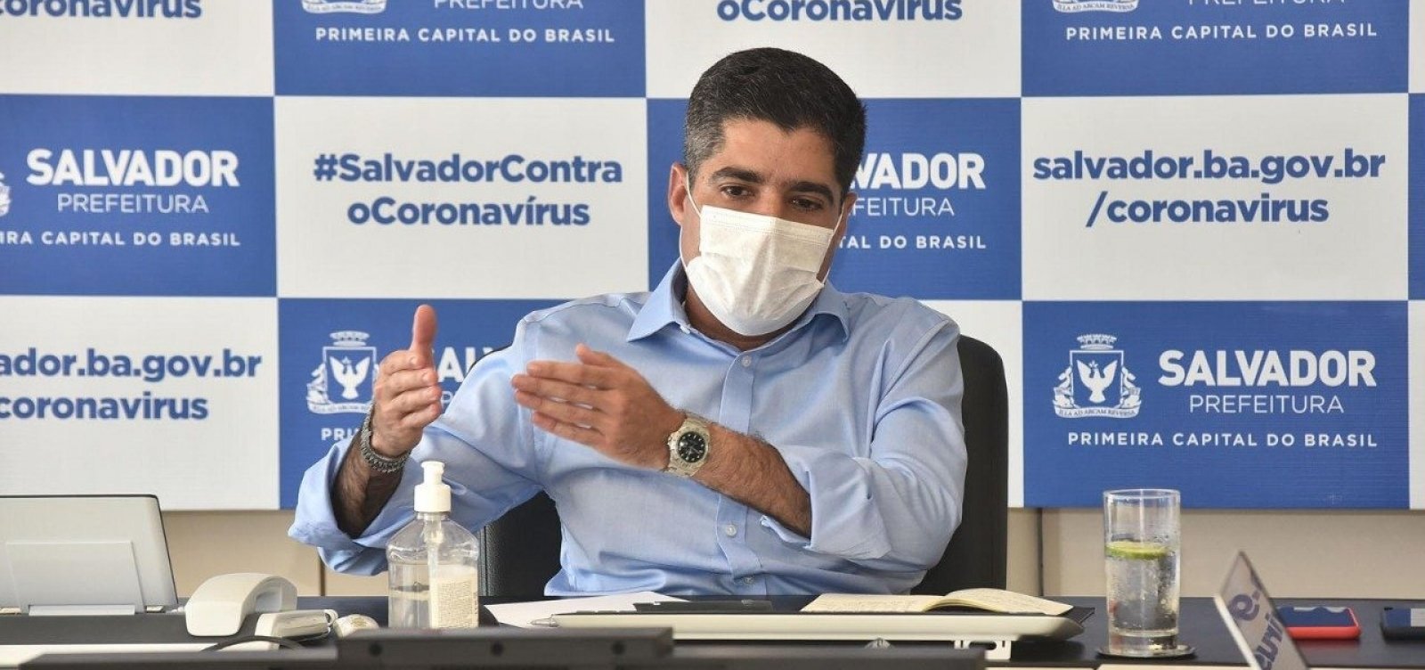 Taxa de transmissão do coronavírus em Salvador cai para 5,7%