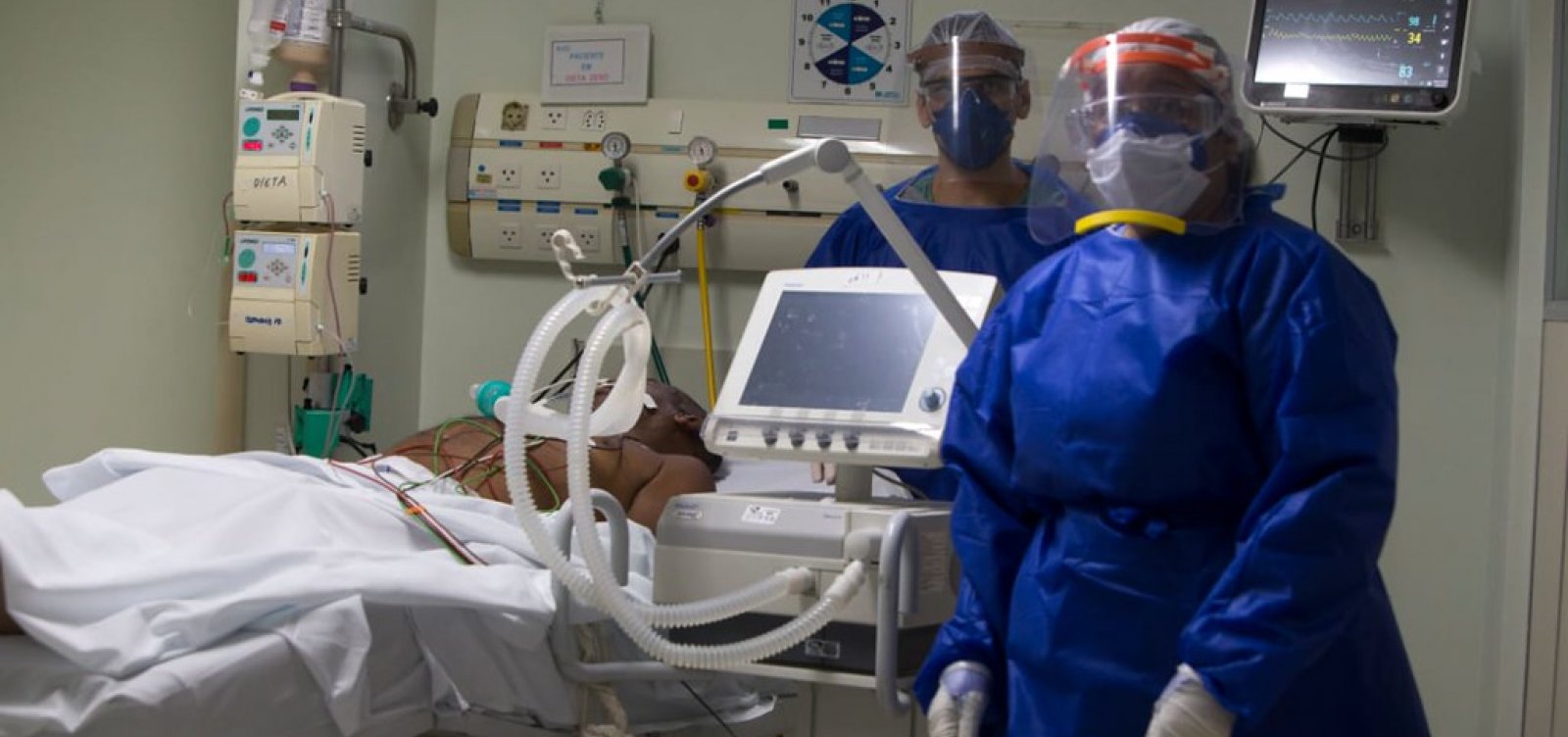 Governo alerta para saturação de vagas de UTI em Salvador