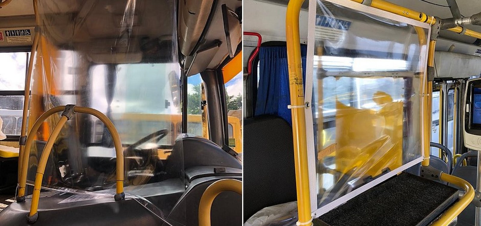 Ônibus de Salvador ganham proteções para motoristas e cobradores nesta sexta