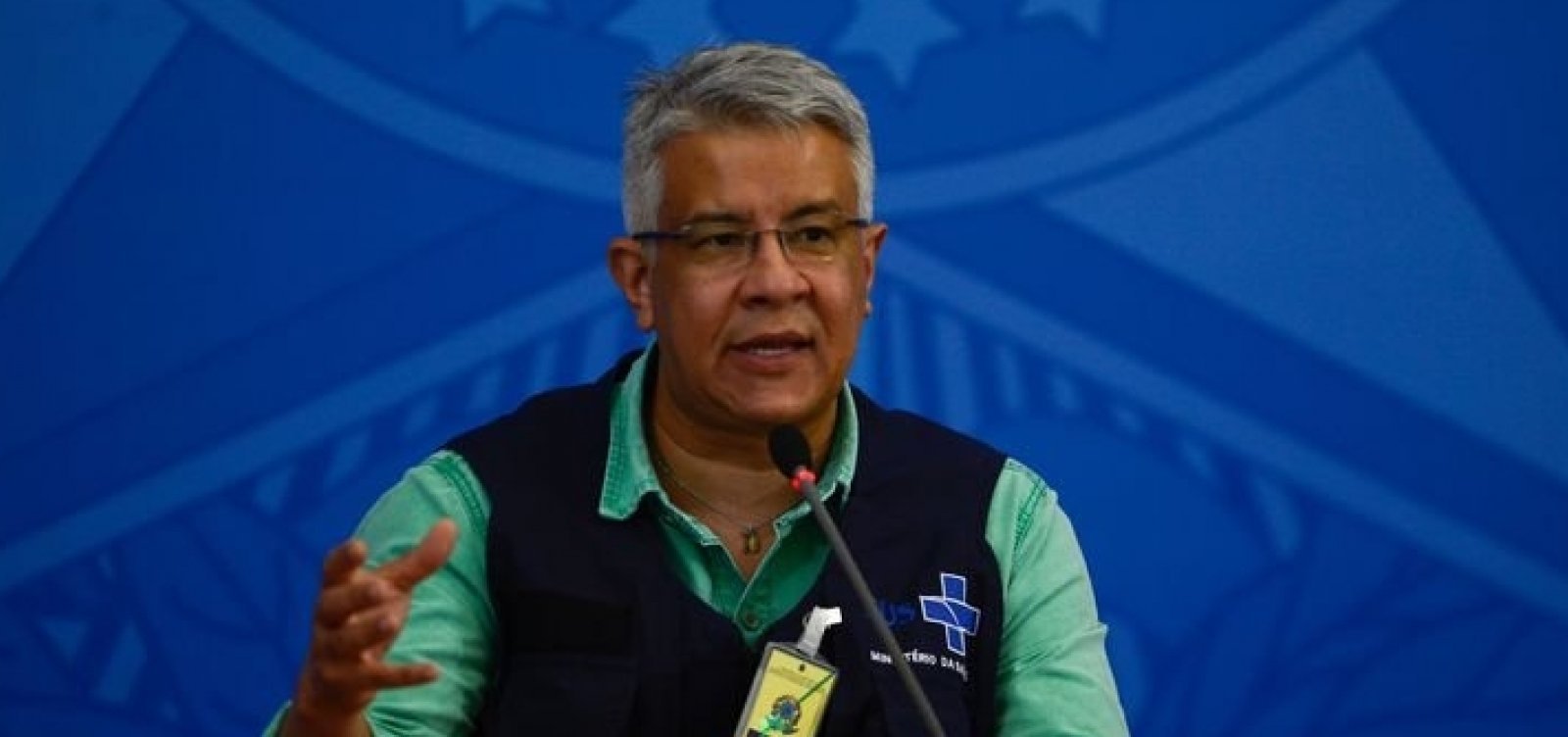 Secretário de Vigilância em Saúde do ministério, Wanderson Oliveira deixará pasta