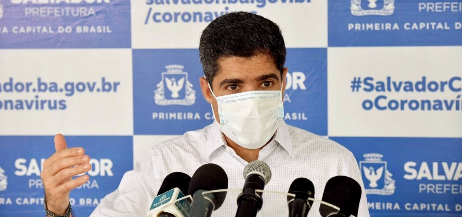 Coronavírus: ACM Neto anuncia medidas restritivas em Pernambués