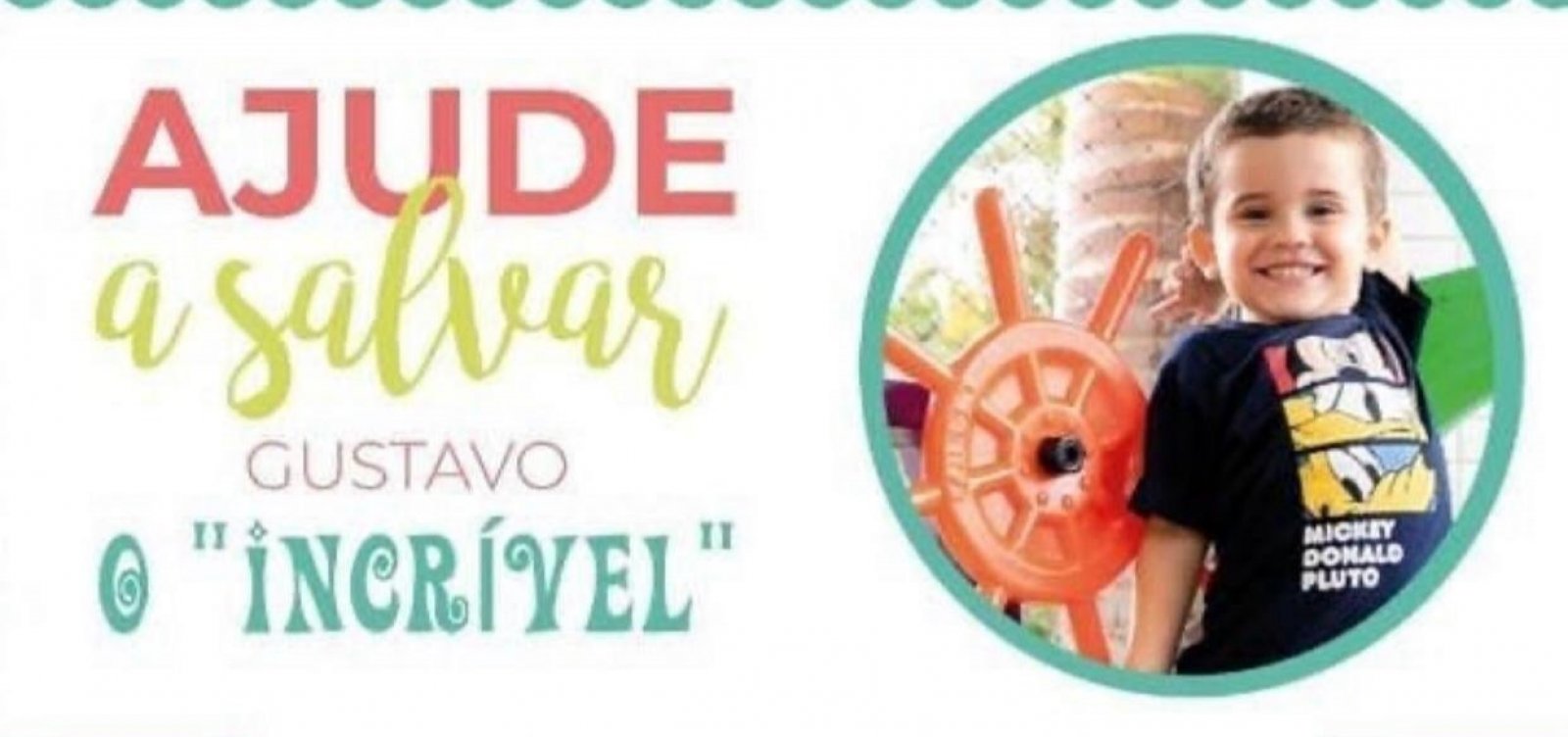 Campanha pede doação de medula óssea para criança de três anos diagnosticada com Leucemia