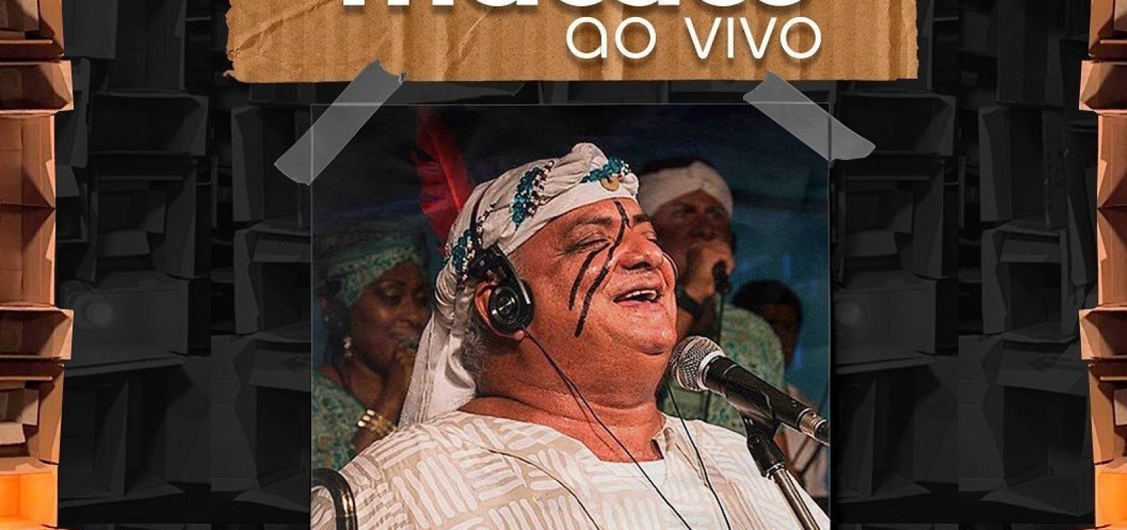 Macaco Ao Vivo recebe hoje Gerônimo, às 20h 