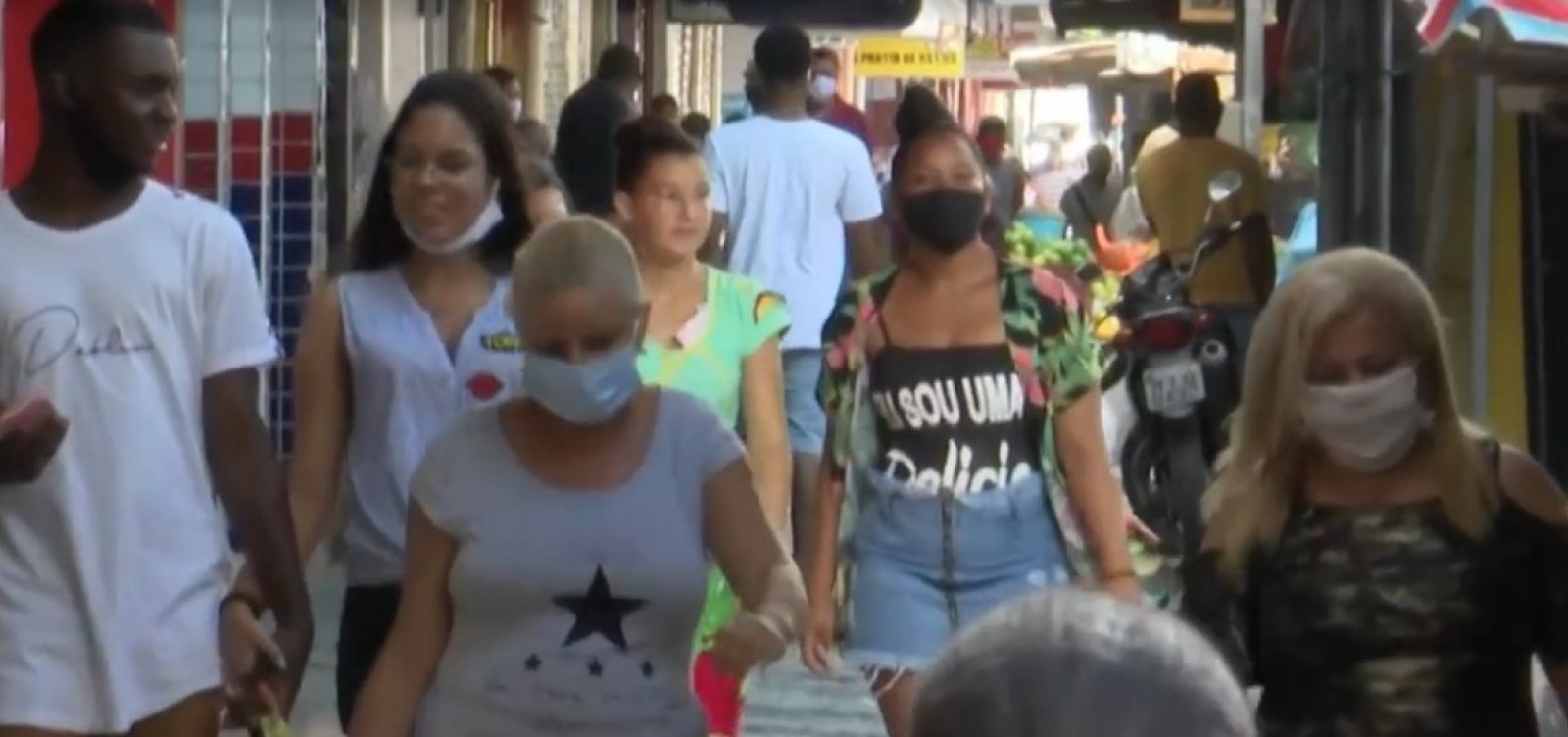 Índice de isolamento cai em Feira de Santana e segue abaixo do mínimo admissível