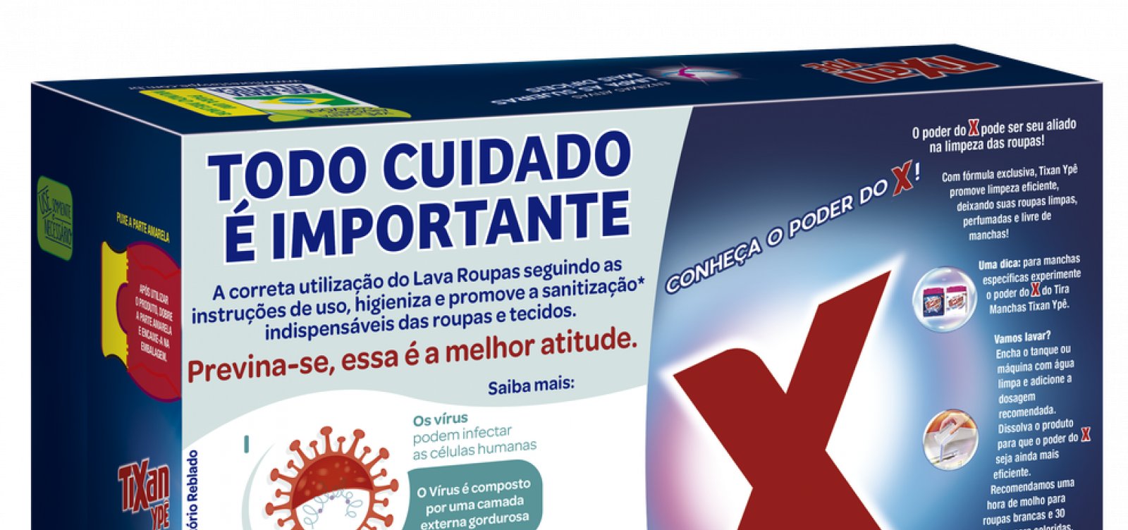 Justiça suspende lote de sabão em pó por usar combate ao coronavírus em anúncio