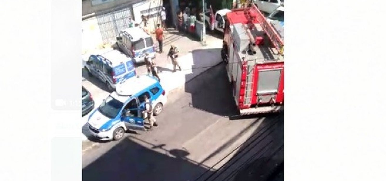Homem tem surto e ateia fogo em colchão de unidade de acolhimento em Pau da Lima