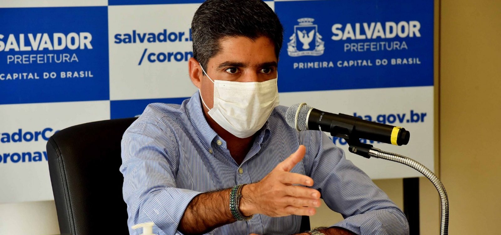 ACM Neto diz que volta a fechar shoppings e lojas se taxa de ocupação de leitos de UTI atingir 80%