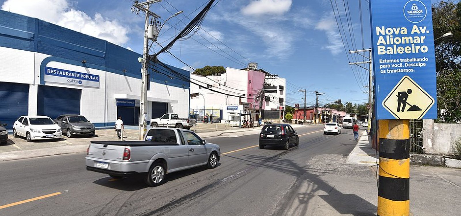 Primeira etapa da requalificação da Avenida Aliomar Baleeiro é entregue nesta sexta