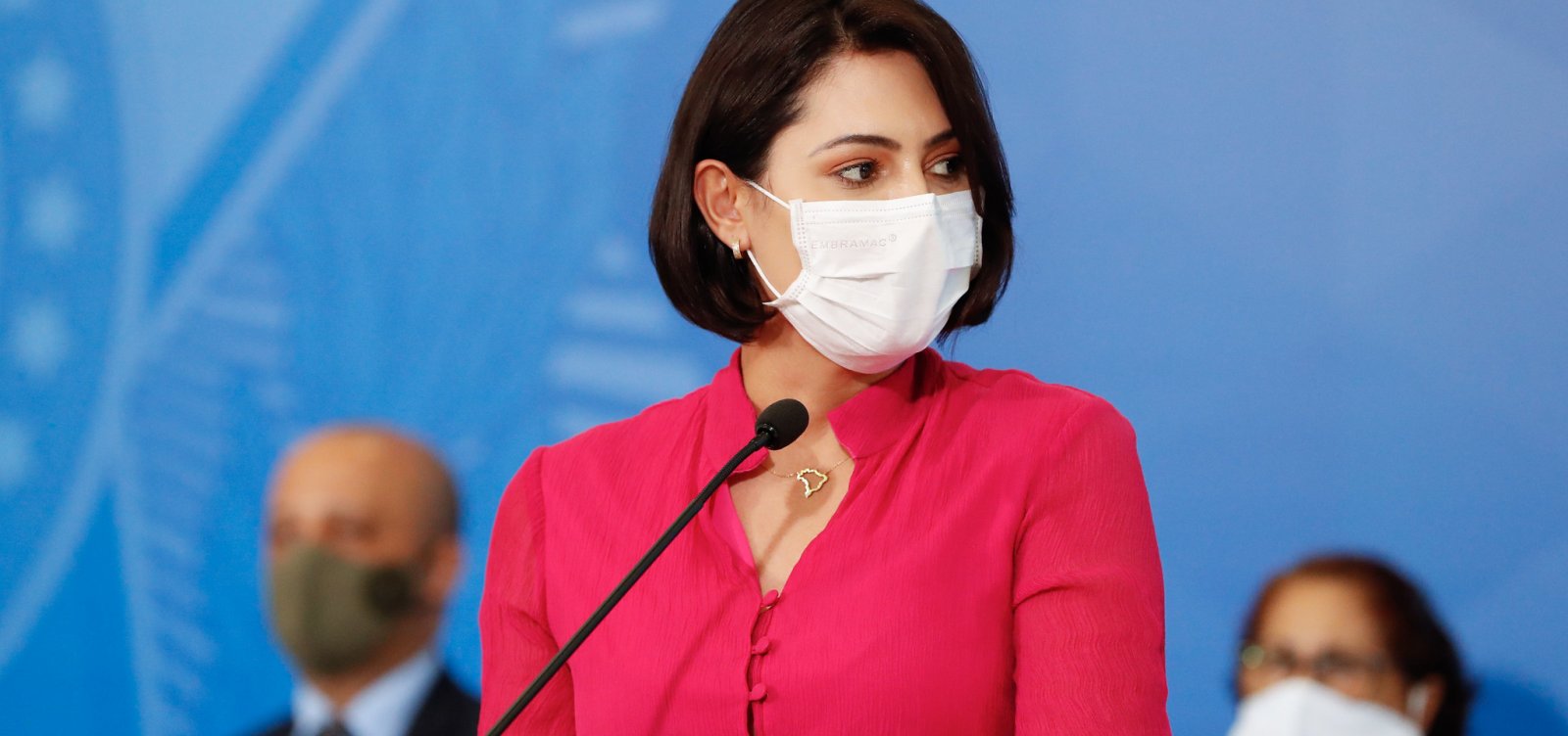 Michelle Bolsonaro está com coronavírus 