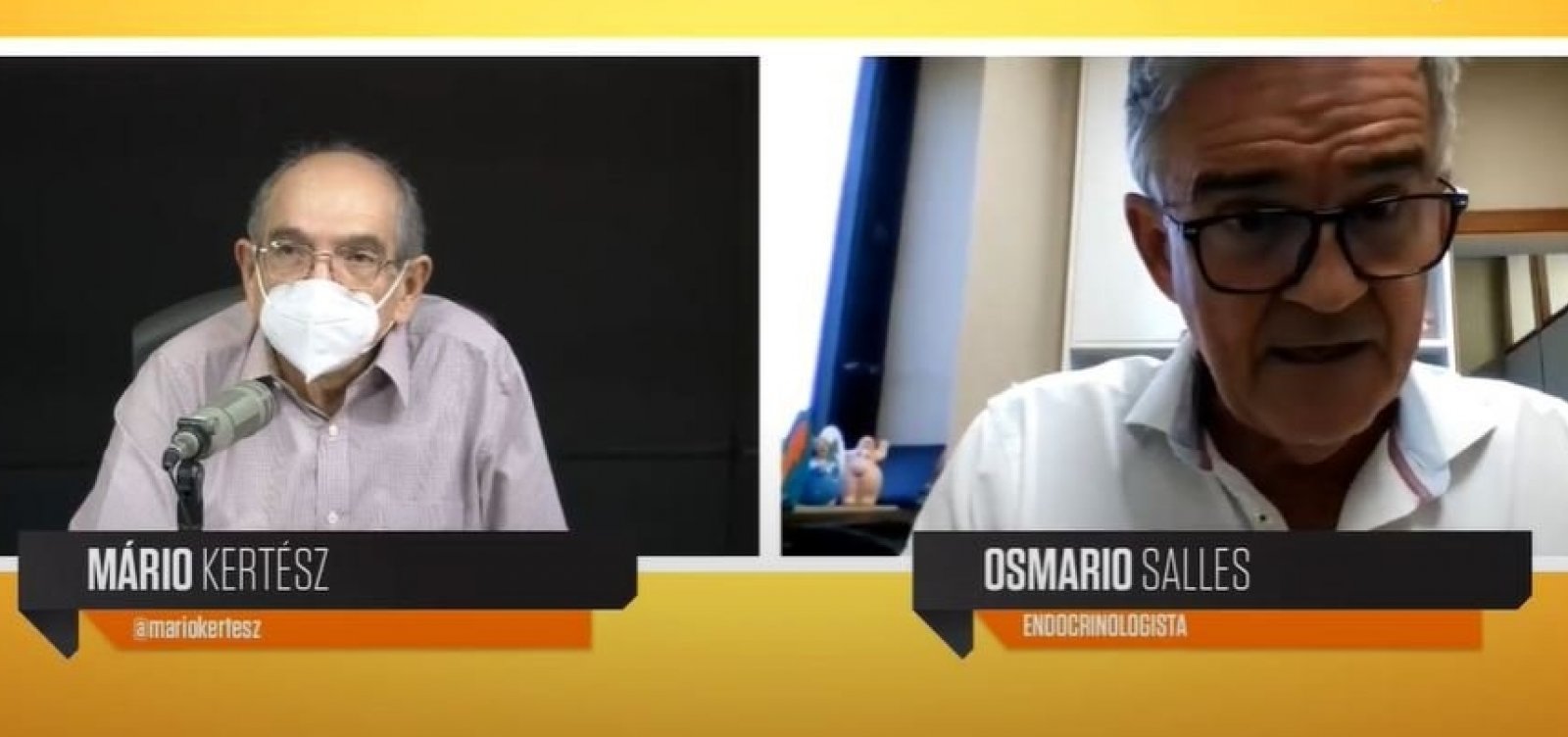 Osmario Salles alerta para agravamento da sarcopenia durante isolamento social