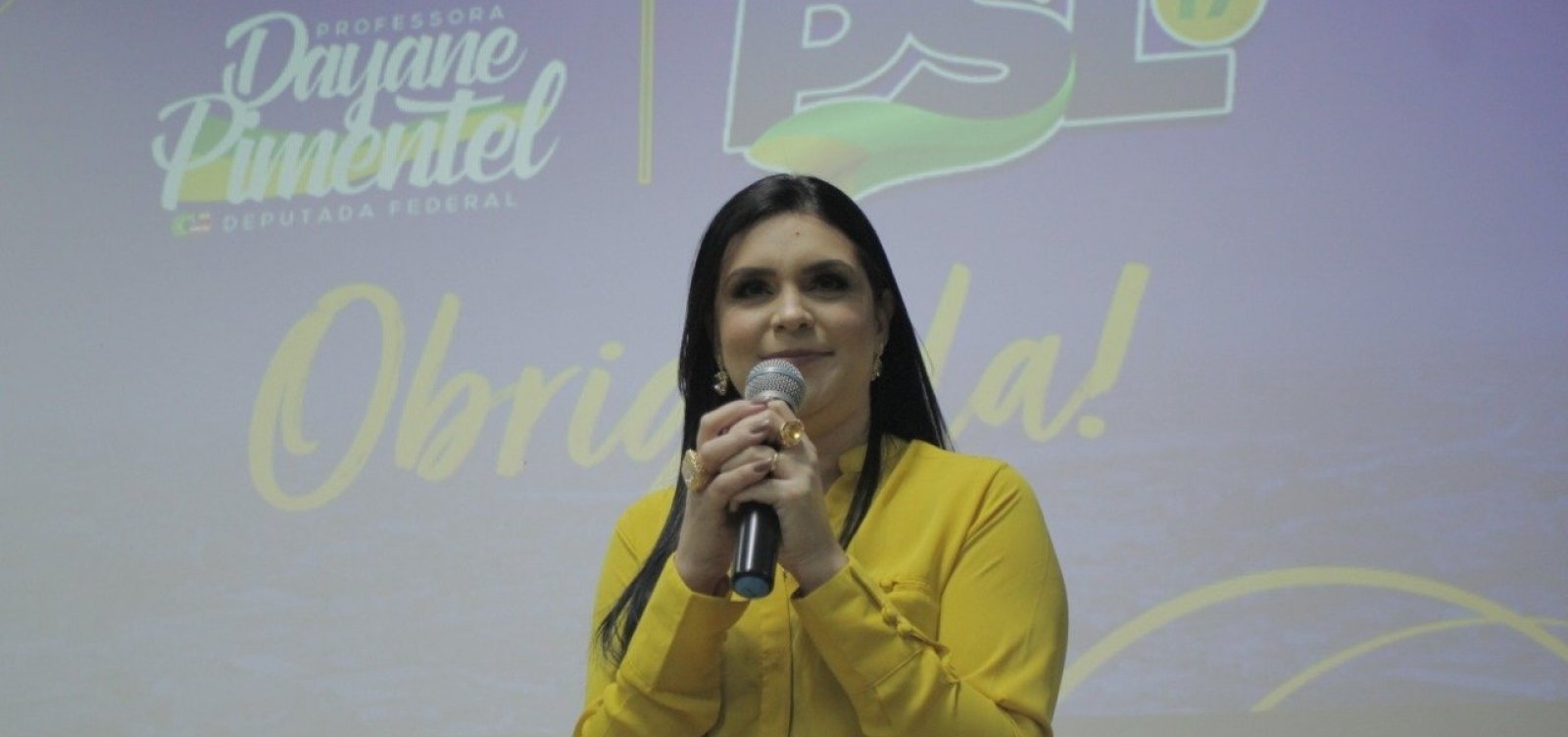 PSL confirma candidatura de Dayane Pimentel a prefeita de Feira de Santana
