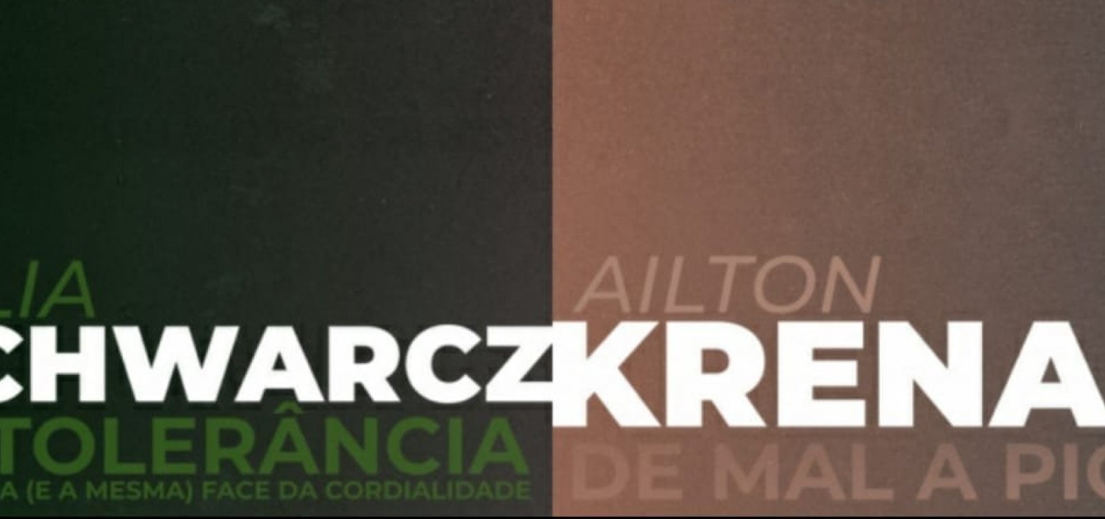 Lilia Schwarcz e Ailton Krenak apresentam aula magna da UFBA nesta terça