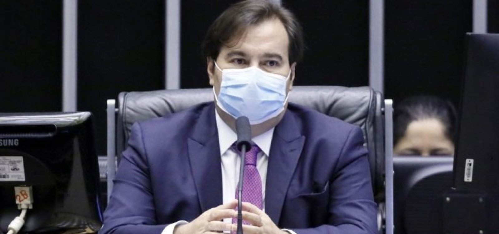 Presidente da Câmara, Rodrigo Maia é diagnosticado com Covid-19, diz TV