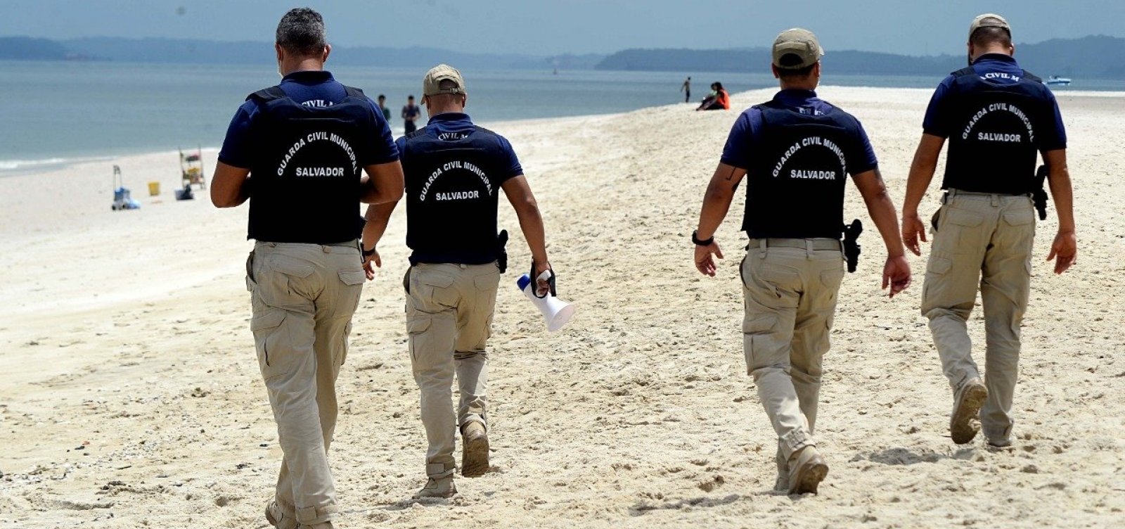 Após liberação, Guarda Municipal inicia monitoramento das praias de Salvador