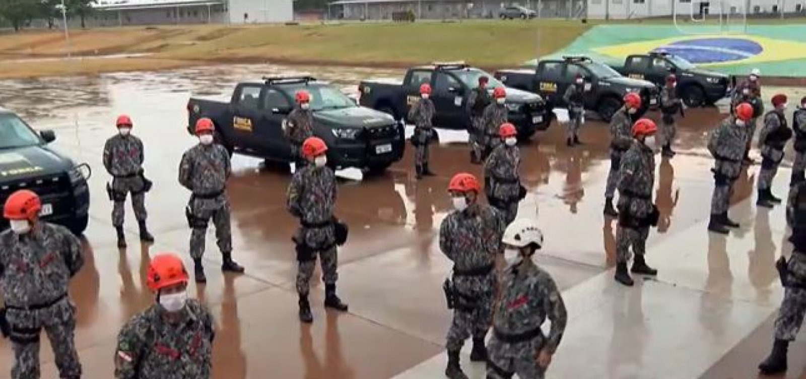 Bombeiros da Força Nacional são enviados para reforçar combate a incêndios no Pantanal