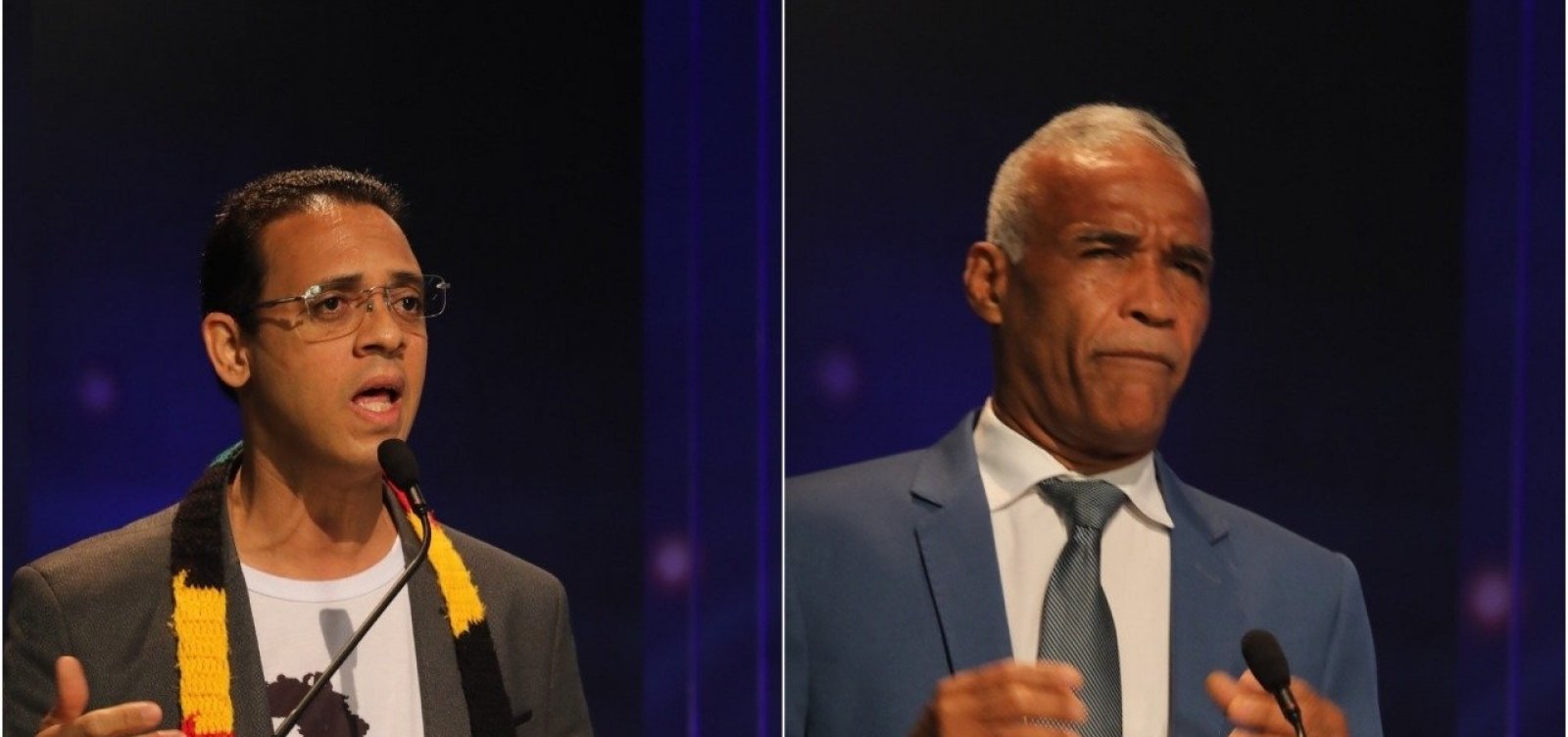 Terceiro bloco de debate é marcado por embate entre Hilton e Isidório sobre reforma da Previdência