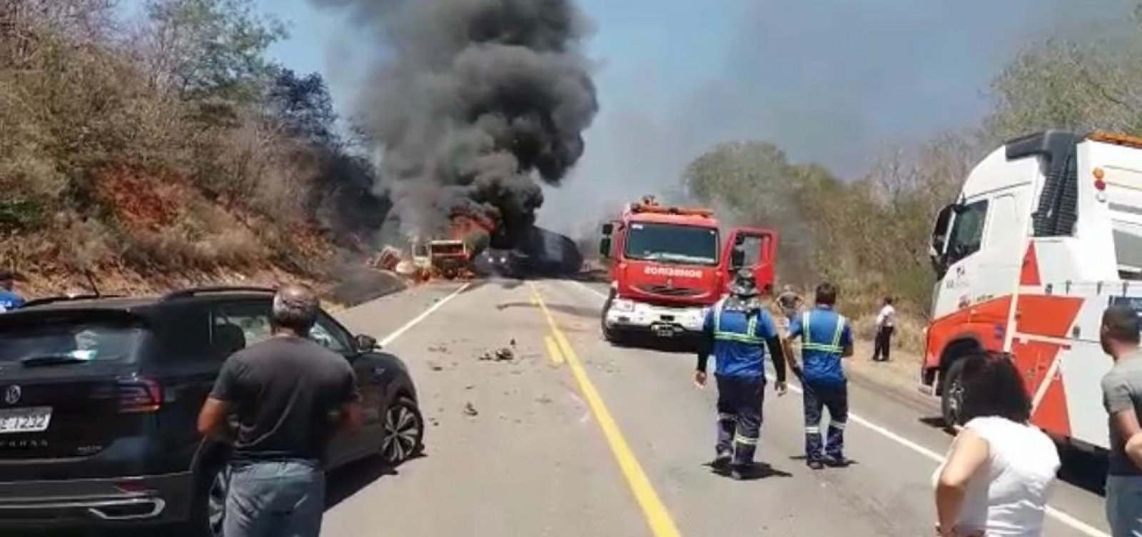 Jequié: Acidente entre veículos deixa uma pessoa morta na BR-116 
