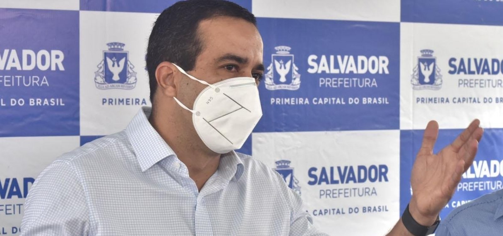 Pesquisa aponta Bruno Reis com 52,1% das intenções de voto em Salvador