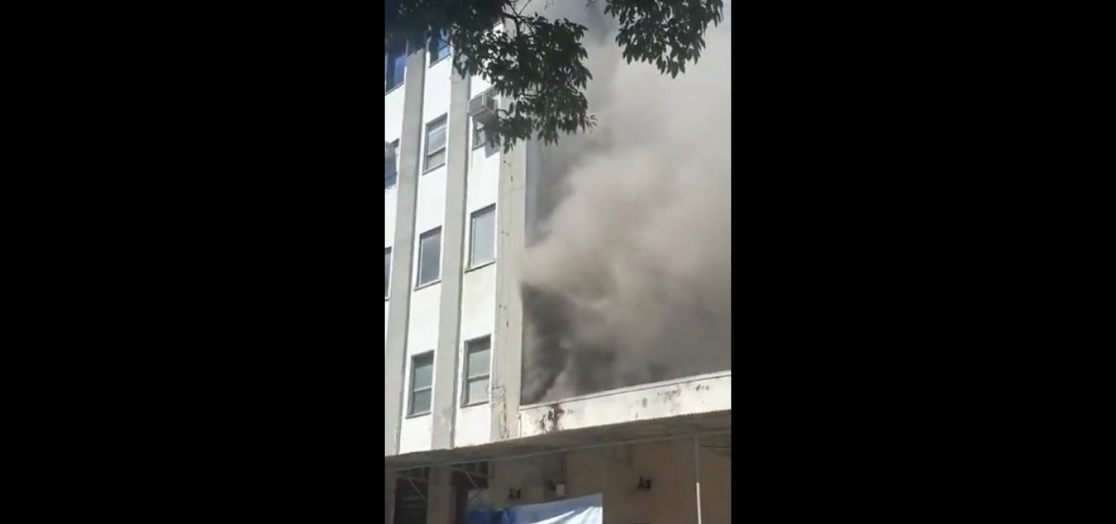 Incêndio atinge hospital federal na zona norte do Rio de Janeiro