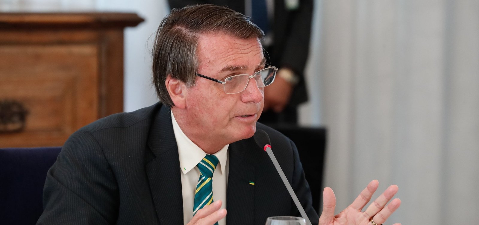 Brasil é um 'país que resgatou a credibilidade lá fora', diz Bolsonaro
