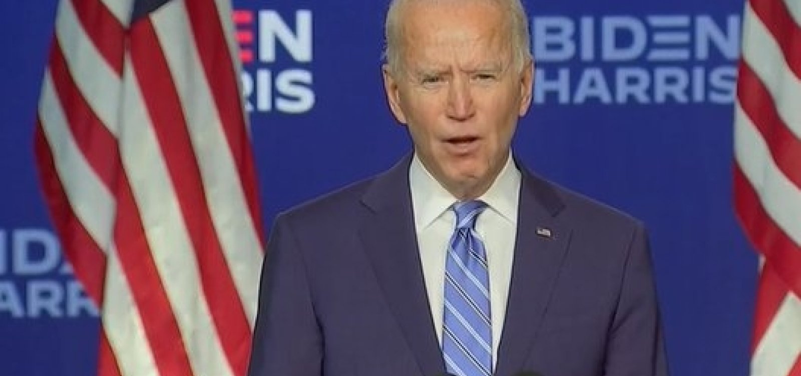 'Todos os votos precisam ser contados, ninguém vai tirar a nossa democracia', diz Biden