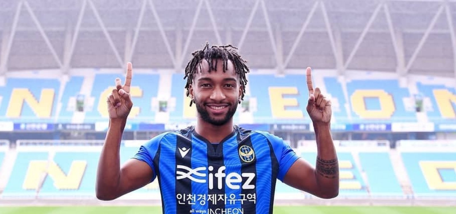 Ex-Bahia, atacante Gustavo encerra contrato com time sul-coreano após 4 meses 